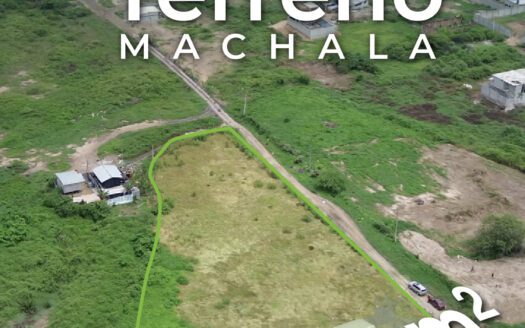 Venta de terreno con villa en Machala – Sector Vía Balosa