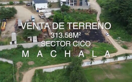 Venta de terreno en el sector CICO – Detrás del Centro de Salud Velasco Ibarra