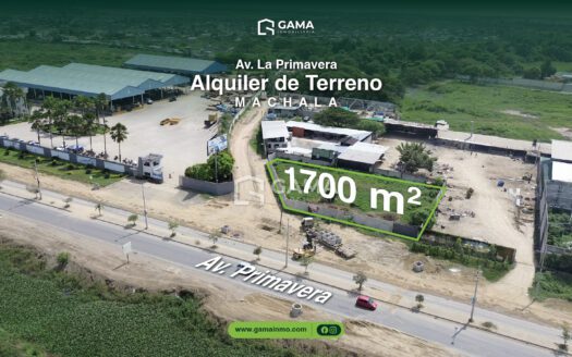 Terreno en Alquiler con Cerramiento – Vía La Primavera, Machala