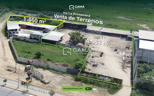 TERRENOS INDUSTRIALES EN VENTA – VÍA LA PRIMAVERA, MACHALA