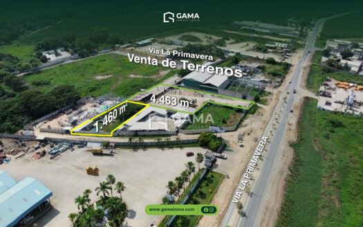 TERRENOS INDUSTRIALES EN VENTA – VÍA LA PRIMAVERA, MACHALA