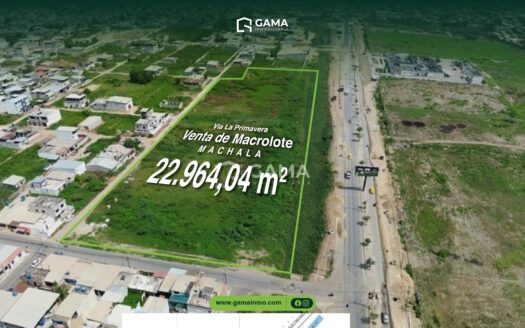 TERRENO COMERCIAL EN VENTA – VÍA LA PRIMAVERA
