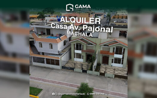Casa Independiente en Alquiler – Vía Pajonal, Machala