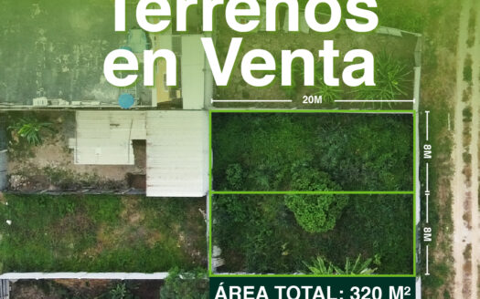 2 Terrenos Adjuntos en Venta – Urbanización Barrezueta