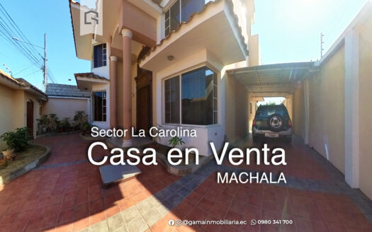 Casa Elegante y Espaciosa en Venta – La Carolina, Machala