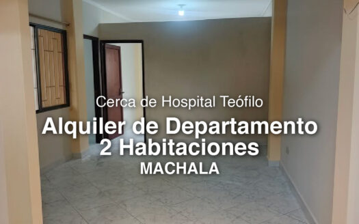 Alquiler de departamento cerca del Teófilo Dávila – 5ta Norte y Buenavista