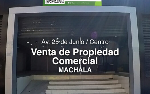 Propiedad comercial en venta – Centro de Machala