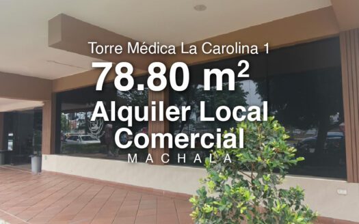 Local comercial en alquiler – La Carolina, Machala