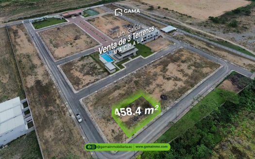 Venta de Macrolote en Urbanización Galicia – Machala